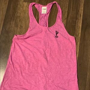 PINK Victoria's Secret Women's Racerback Tank Top